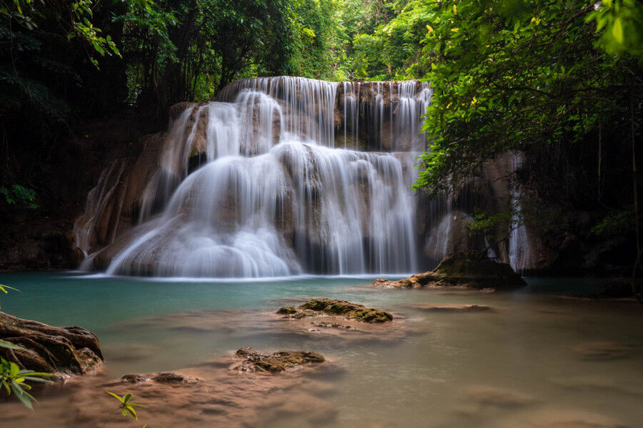Begin your historical exploration with Kanchanaburi’s tranquil ambiance